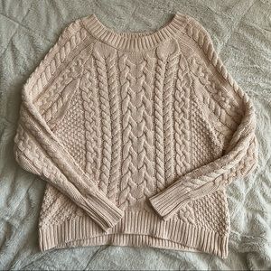 Aerie Cable Knit Sweater / Size XS